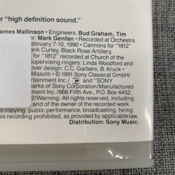 Claudio Abbado Symphony‎ Orchestra CD Sony Classical - Picture 8 of 13